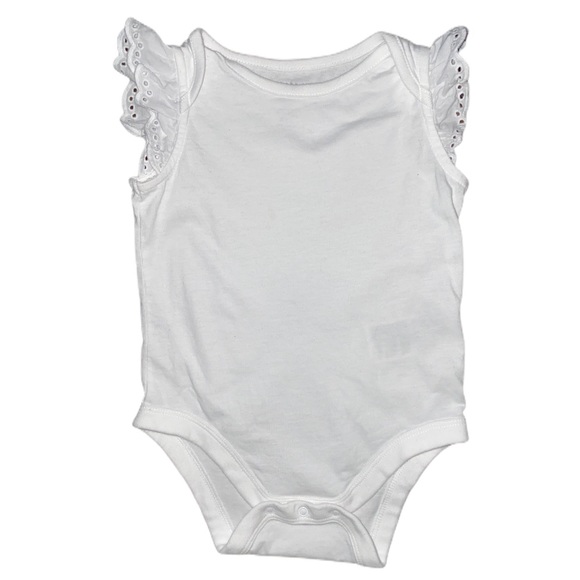 GAP baby girl eyelet onesie - 6-12 months - Picture 1 of 5